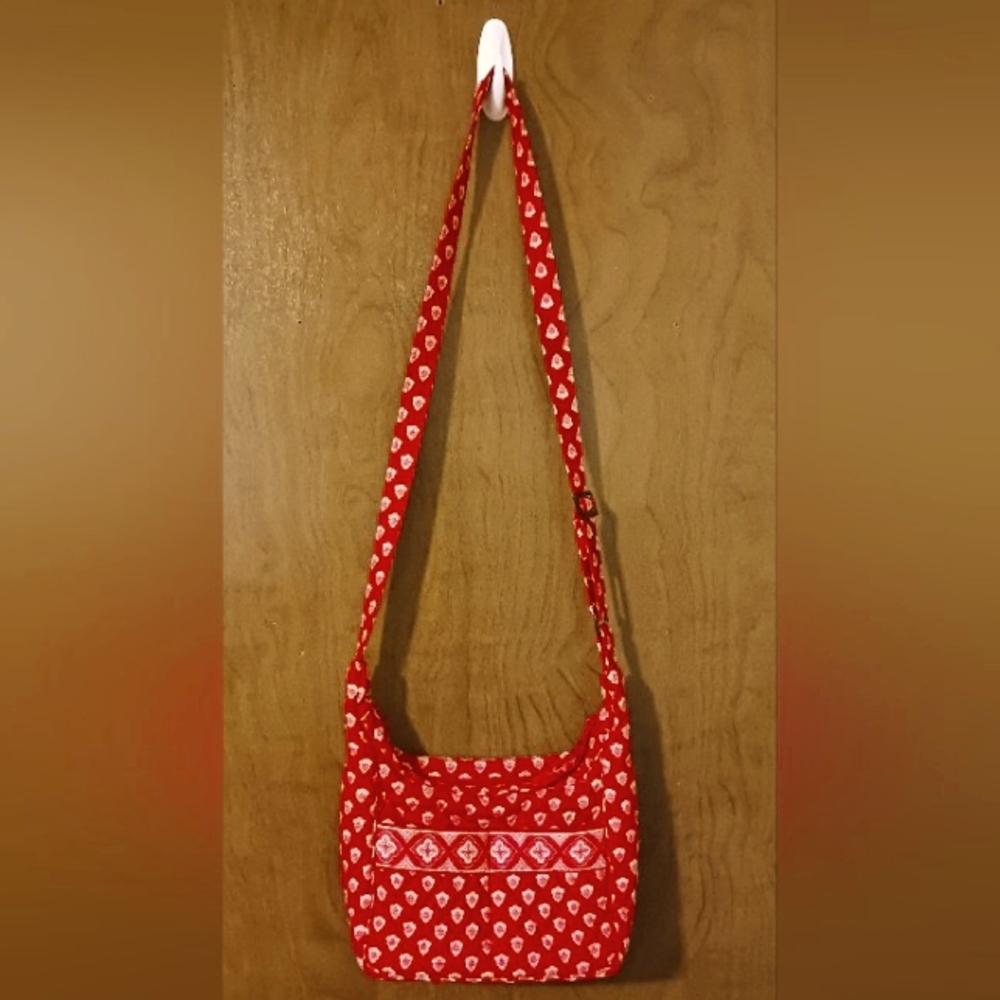 Vera Bradley Crossbody Bag Nantucket Red